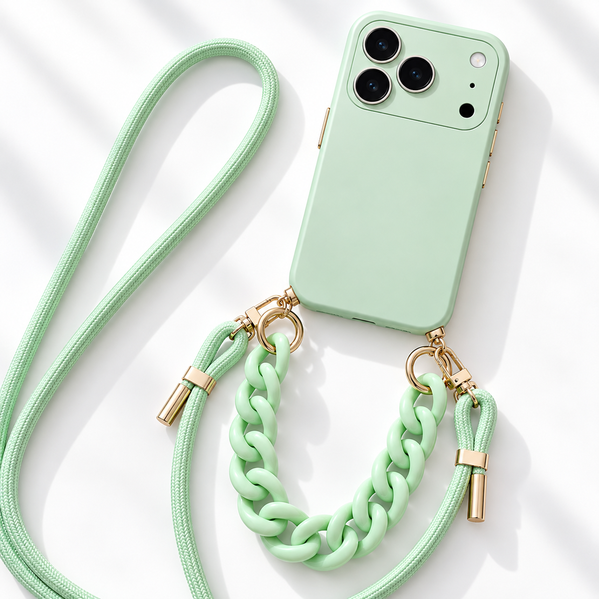 "Marmor" - iPhone Crossbody Schutzhülle