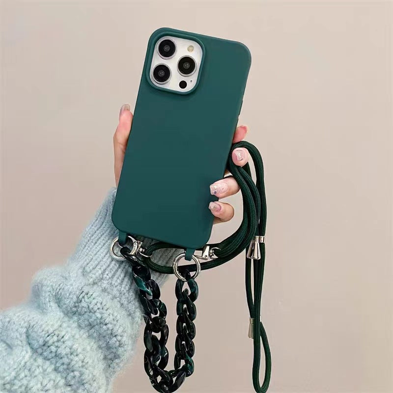 "Marmorette" - iPhone Crossbody Schutzhülle