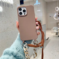 "Marmorette" - iPhone Crossbody Schutzhülle